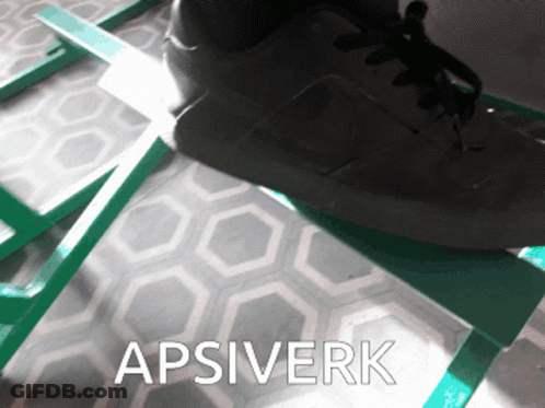 Foot With Apsiverk GIF