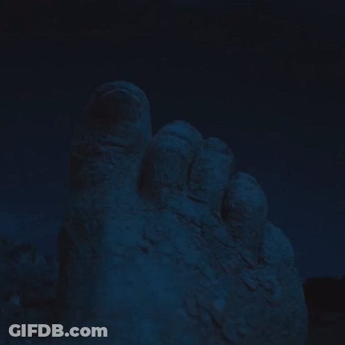 Foot With Good Night GIF