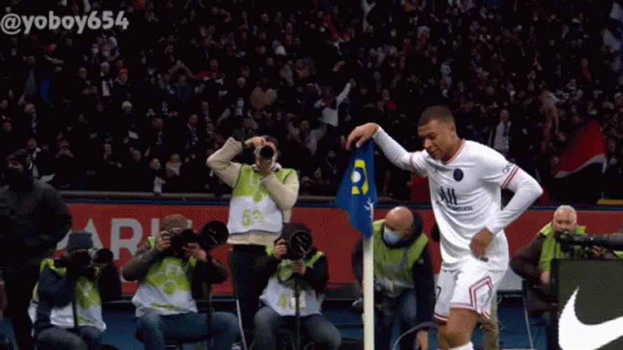 Football Best Player Kylian Mbappe Wassup Guys GIF