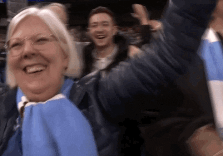 Football Dan Cheering Wooo GIF