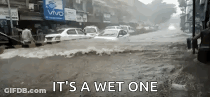 Football Field With Yield Suite Sign GIF