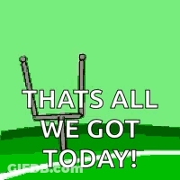 Football Flying With That's All We Got Today GIF