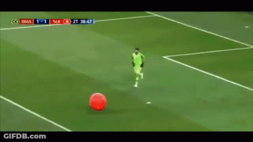 Football Funny Moments Player Gone GIF