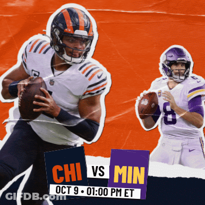 Football Game Advertisement Bears Vs Vikings GIF
