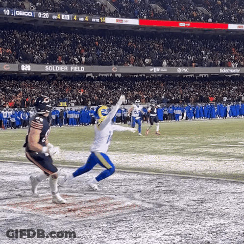 Football Game At Soldier Field GIF