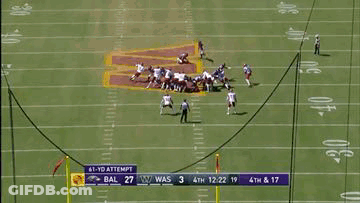 Football Game Bal Winning 27 To 17 GIF