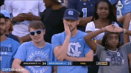 Football Game Between App State And South Carolina GIF