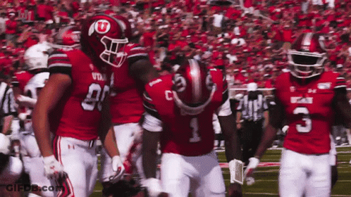 Football Game Between Baltimore And Washington GIF