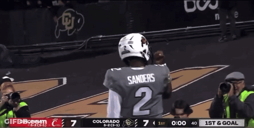 Football Game Between Cincinnati And Colorado GIF