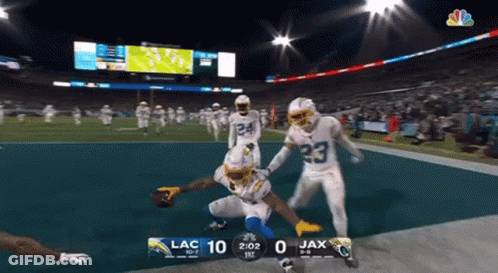 Football Game Between Lac And Jax GIF