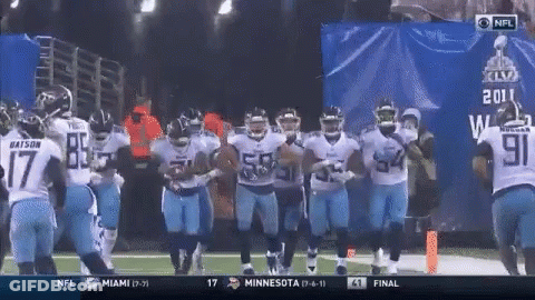 Football Game Between Minnesota And Miami GIF