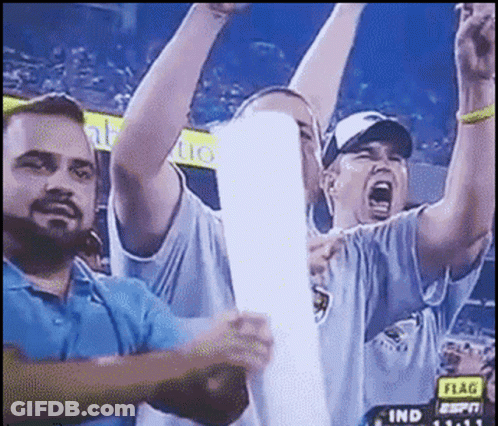 Football Game Between Sea And Arizona Broncos GIF