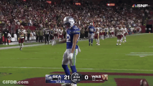 Football Game Between Sea And Was GIF