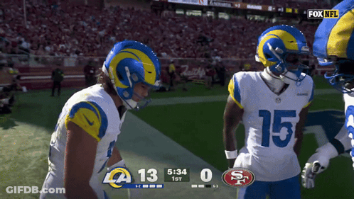 Football Game Broadcast On Fox NFL GIF