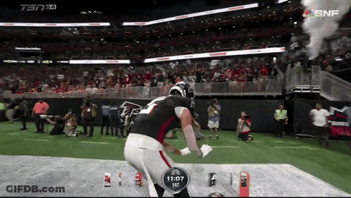 Football Game Broadcast On TSNF GIF