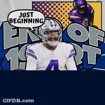 Football Game Just Beginning Poster GIF