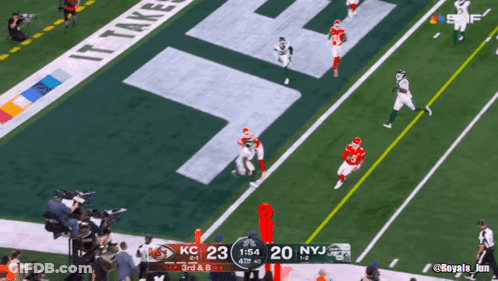 Football Game Kansas City Chiefs Vs New York Jets GIF