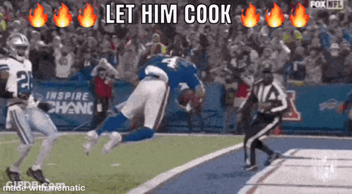 Football Game Let Him Cook GIF