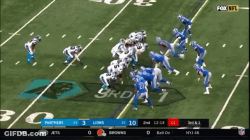 Football Game Lions Vs Browns GIF