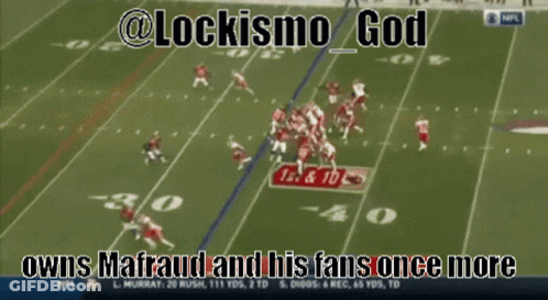 Football Game @Lockismo God Owns Ma Fraud And His Fans Once More GIF