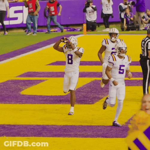 Football Game Louisiana State College GIF