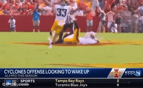 Football Game News Cyclones Offense Looking To Wake Up GIF