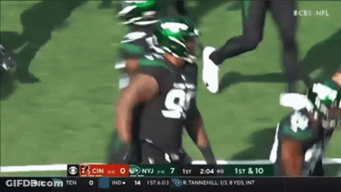 Football Game On CBS GIF