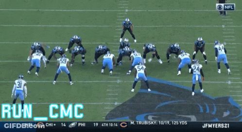Football Game On CBS GIF