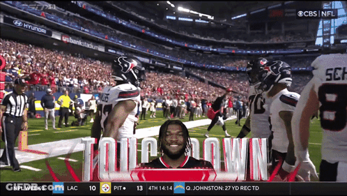 Football Game On CBS GIF