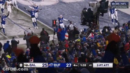 Football Game On CBS GIF
