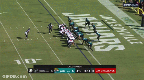 Football Game On CBS GIF