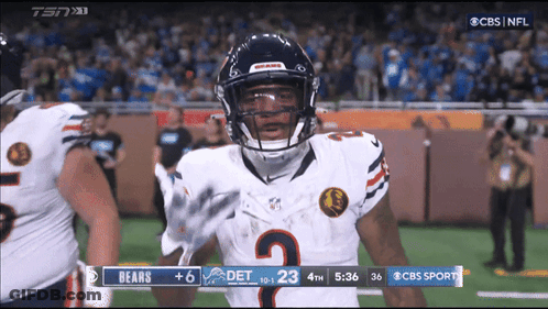 Football Game On CBS Sports GIF