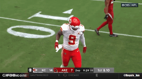 Football Game On CBS Sports Network GIF