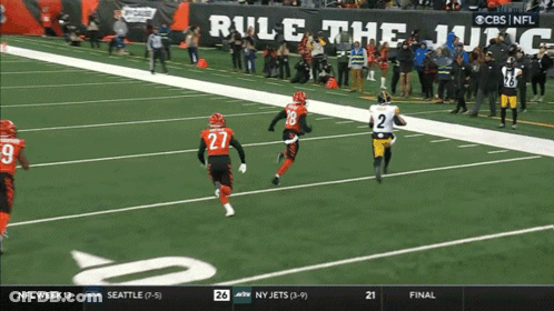 Football Game On CBS GIF