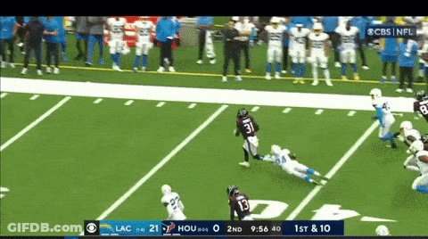 Football Game On CBS GIF