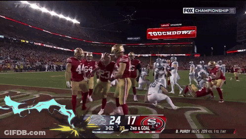 Football Game On ESPN GIF