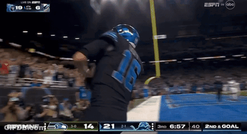 Football Game On ESPN GIF