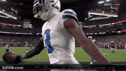 Football Game On ESPN GIF