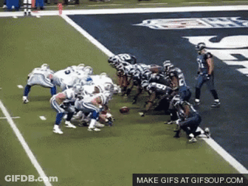 Football Game On Field Saying Gifsoup.com GIF