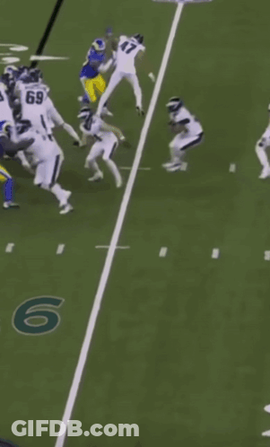 Football Game On Field With 3Rd GIF