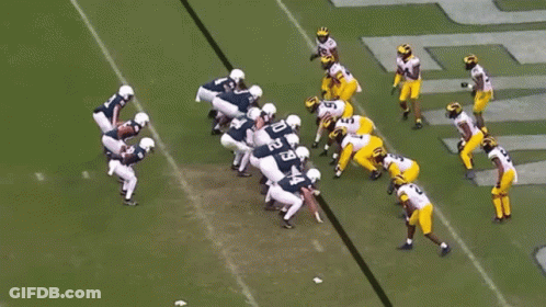 Football Game On Field With Atlanta GIF
