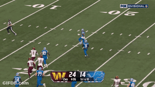 Football Game On Fox Divisional GIF