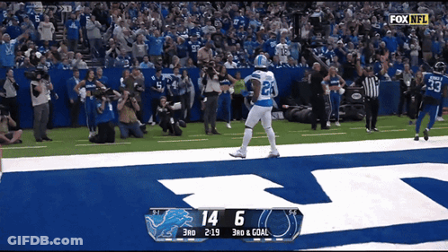 Football Game On Fox NFL Channel GIF