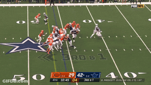 Football Game On Fox NFL GIF