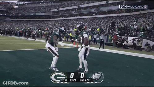 Football Game On Fox Wild Card Channel GIF