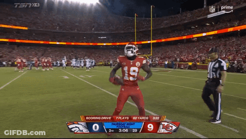Football Game On TSN Screen GIF