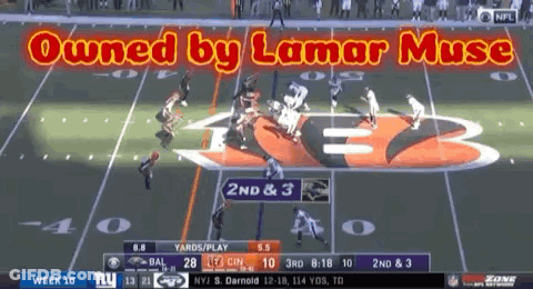 Football Game Owned By Lamar Muse GIF