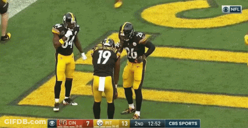 Football Game Pittsburgh Vs Cincinnati On CBS Sports GIF