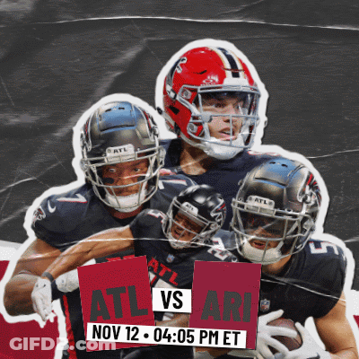 Football Game Poster ATL Vs ARI GIF
