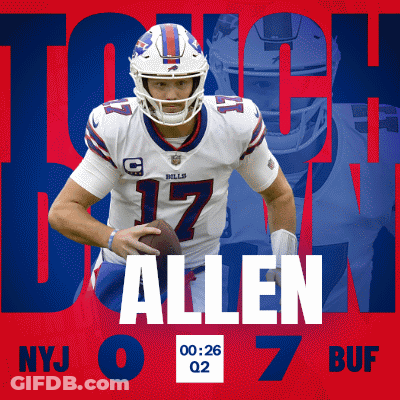 Football Game Poster Buf Vs Phi GIF